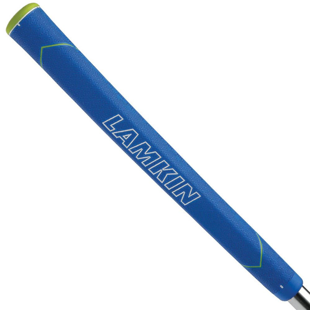 Lamkin SINKFIT Skinny Pistol Putter Grip shown in black with textured surface for improved grip and control during putting.