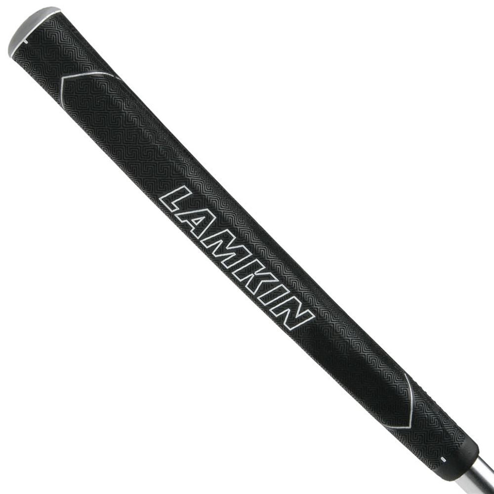Black Lamkin SINKFIT Skinny Pistol Putter Grip showing its slim ergonomic design for improved grip comfort and control.
