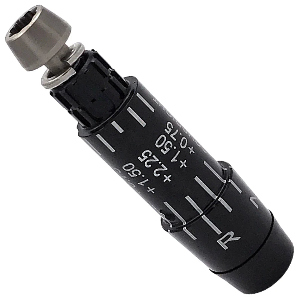 Srixon ZX Series Adapter for golf clubs, black metal finish, designed for fitting Srixon golf club shafts.