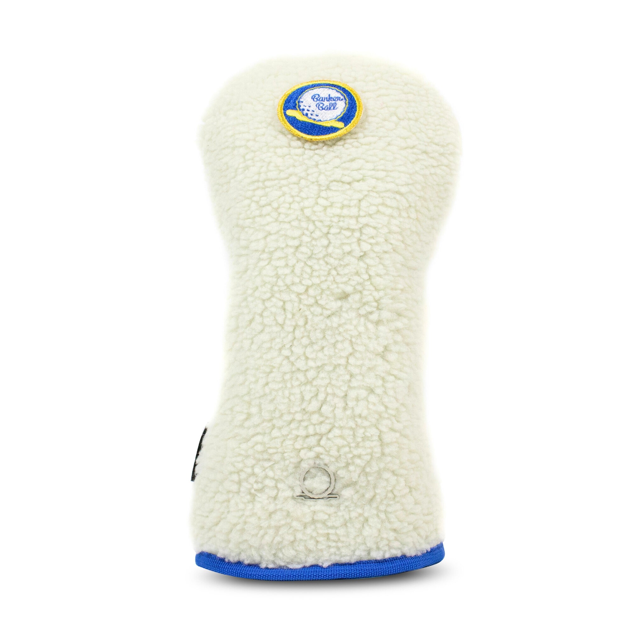 Bunker Ball Golf Sherpa's Headcover showing a cozy, plush headcover designed for golf clubs, with a warm, textured exterior.