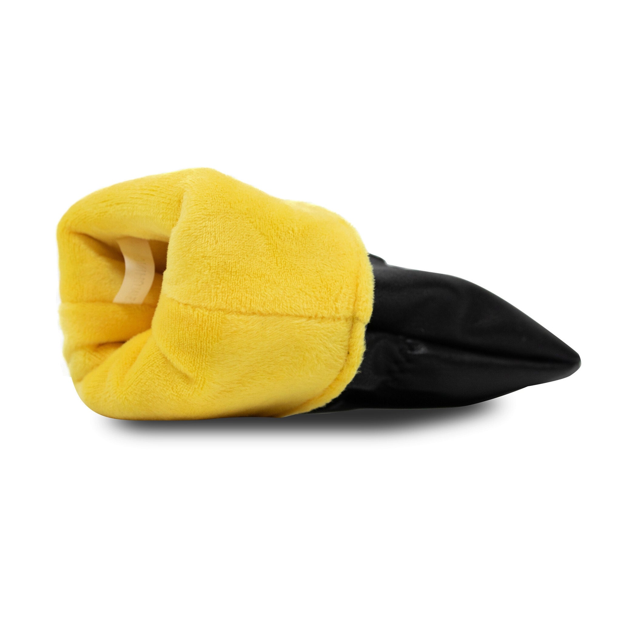 Bunker Ball Golf Lights Out headcover in black with bold white lettering, designed to protect golf club heads.